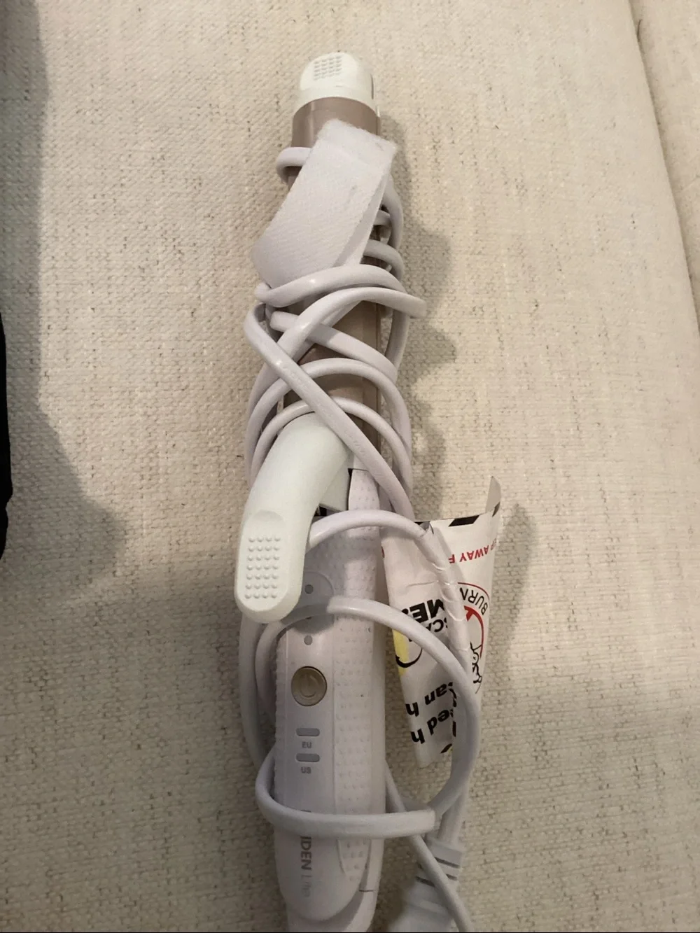 Furiden Lite Styling tools I inch, straightener and curler, White, NWT